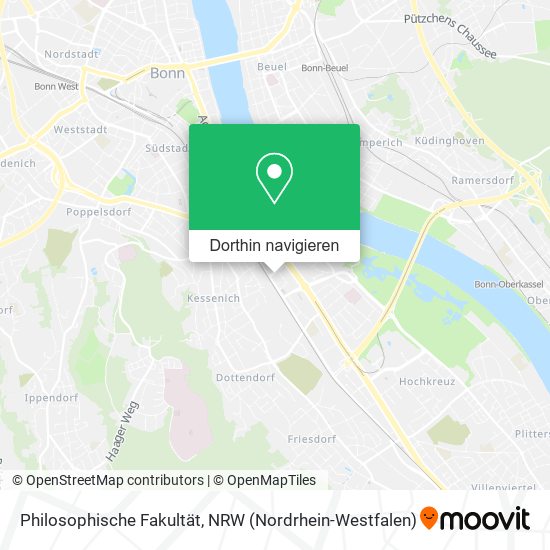 Philosophische Fakultät Karte