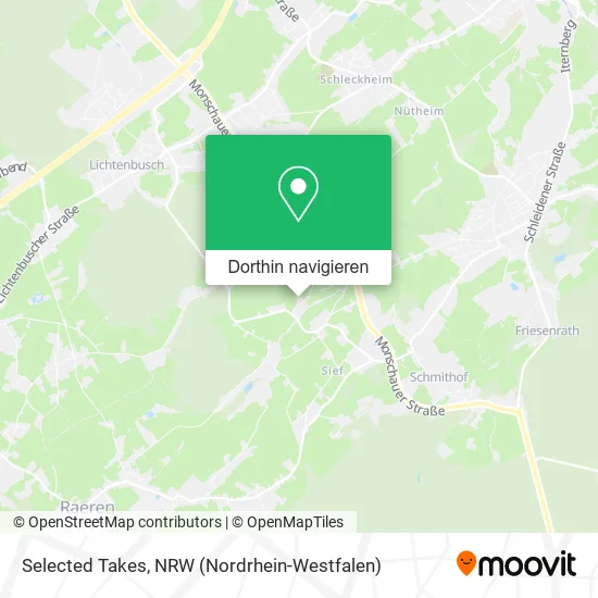 Selected Takes Karte