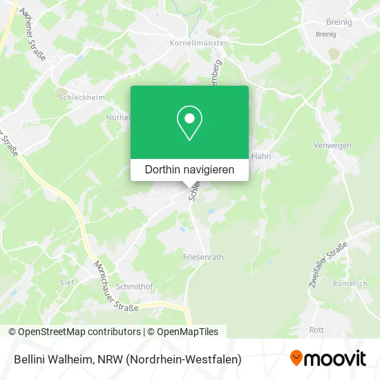 Bellini Walheim Karte