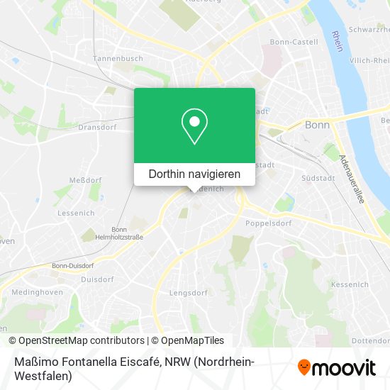 Maßimo Fontanella Eiscafé Karte
