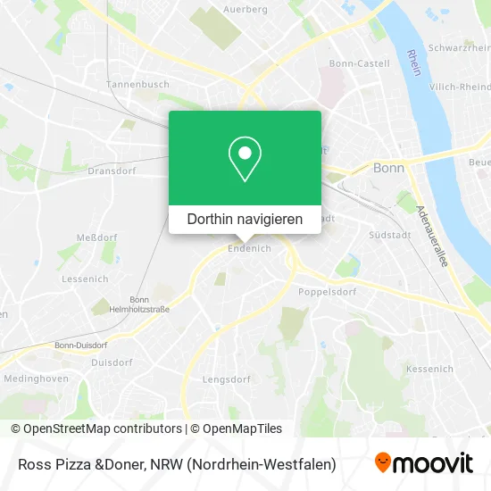 Ross Pizza &Doner Karte