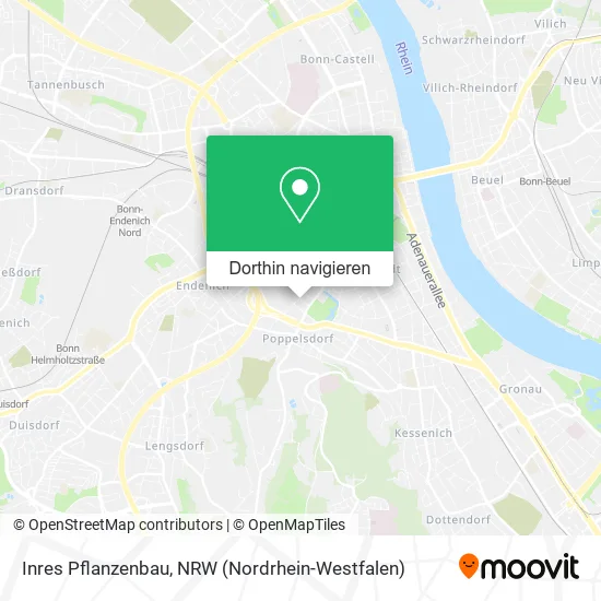 Inres Pflanzenbau Karte