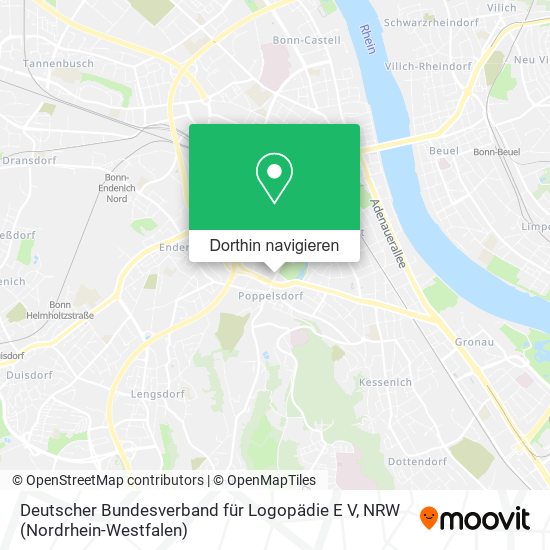 Deutscher Bundesverband für Logopädie E V Karte