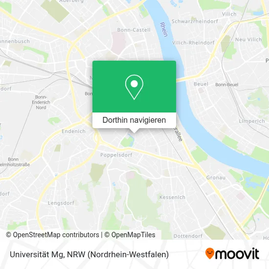 Universität Mg Karte