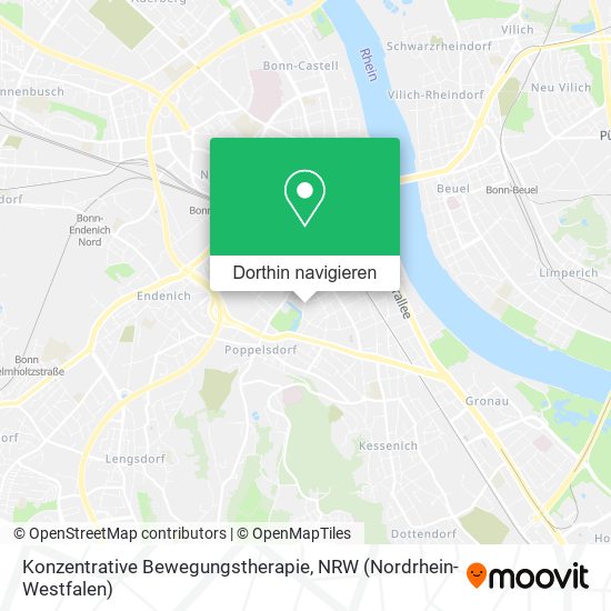 Konzentrative Bewegungstherapie Karte