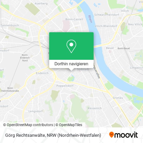 Görg Rechtsanwälte Karte