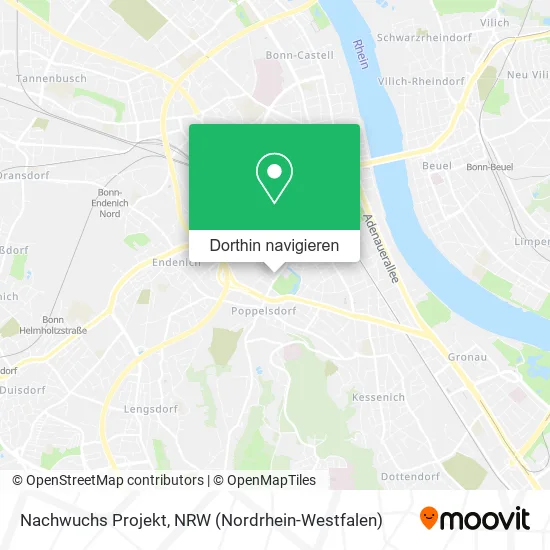 Nachwuchs Projekt Karte