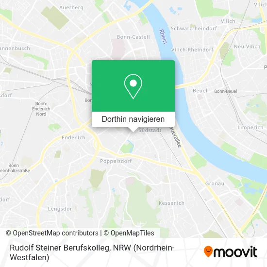 Rudolf Steiner Berufskolleg Karte