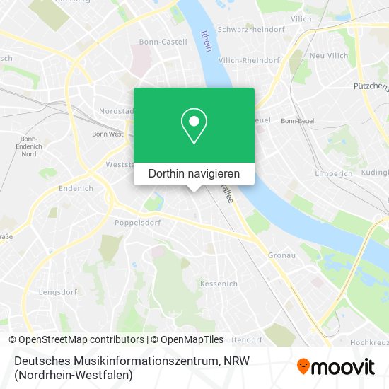 Deutsches Musikinformationszentrum Karte
