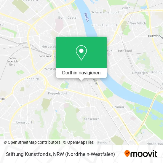 Stiftung Kunstfonds Karte