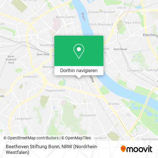 Beethoven Stiftung Bonn Karte