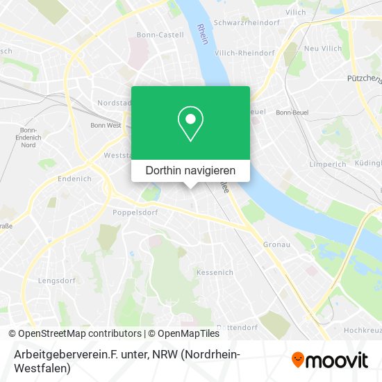 Arbeitgeberverein.F. unter Karte