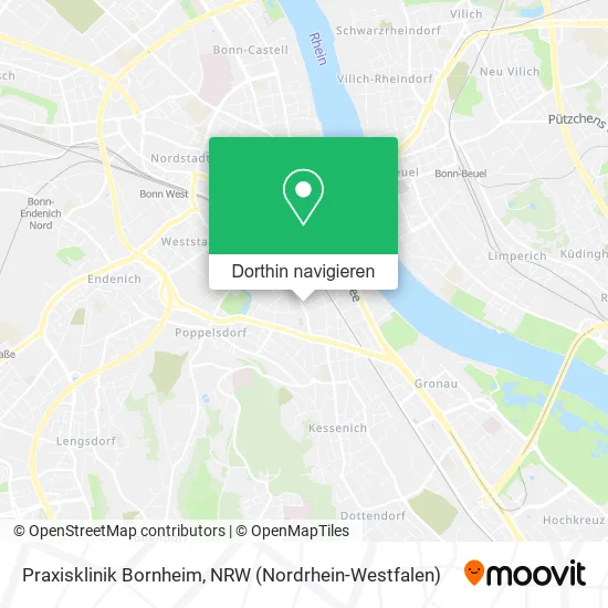 Praxisklinik Bornheim Karte