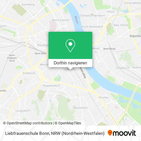 Liebfrauenschule Bonn Karte