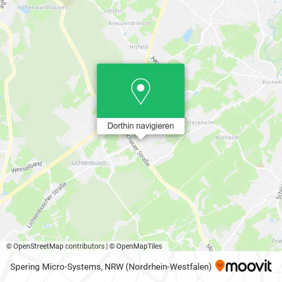 Spering Micro-Systems Karte