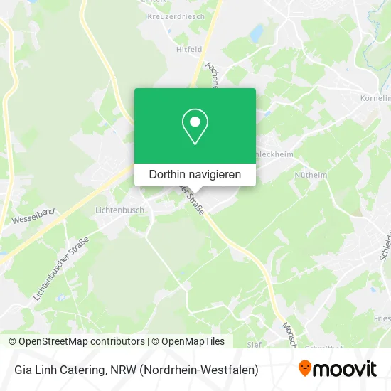 Gia Linh Catering Karte