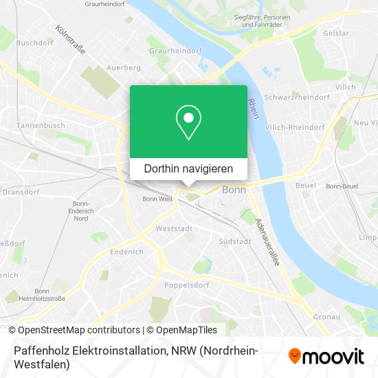 Paffenholz Elektroinstallation Karte