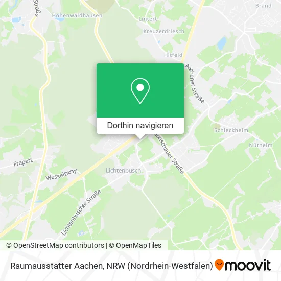 Raumausstatter Aachen Karte