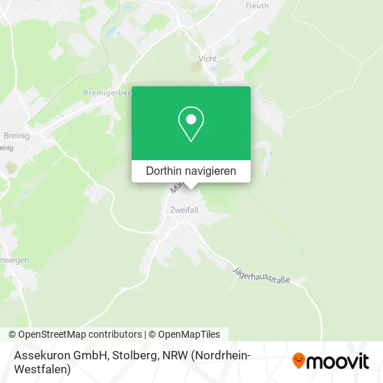 Assekuron GmbH, Stolberg Karte