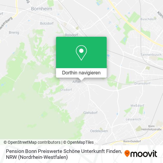 Pension Bonn Preiswerte Schöne Unterkunft Finden Karte