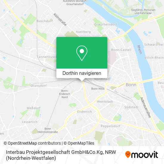 Interbau Projektgesellschaft GmbH&Co.Kg Karte