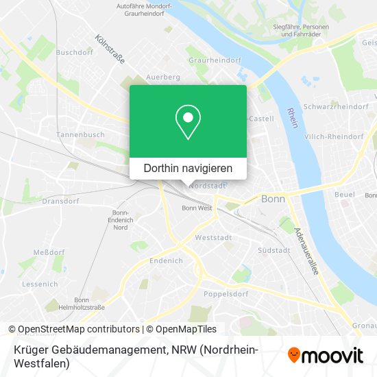 Krüger Gebäudemanagement Karte