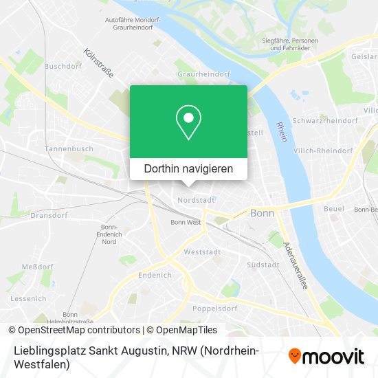 Lieblingsplatz Sankt Augustin Karte