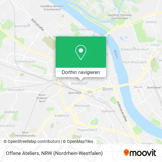 Offene Ateliers Karte