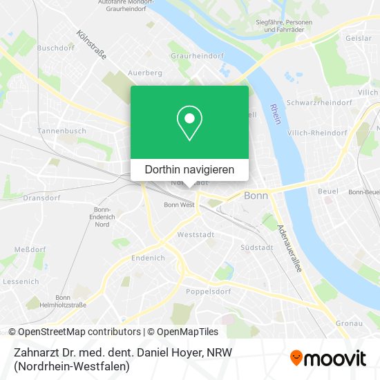 Zahnarzt Dr. med. dent. Daniel Hoyer Karte