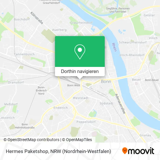 Hermes Paketshop Karte