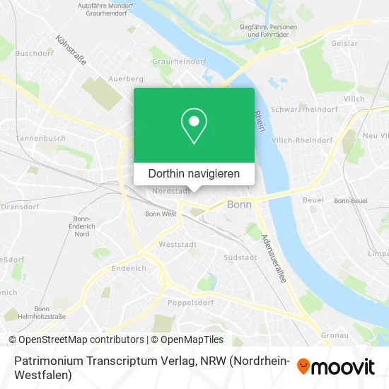 Patrimonium Transcriptum Verlag Karte