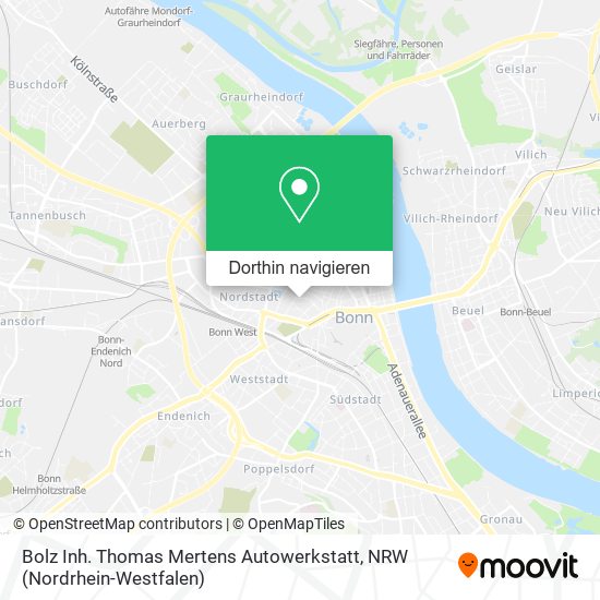 Bolz Inh. Thomas Mertens Autowerkstatt Karte