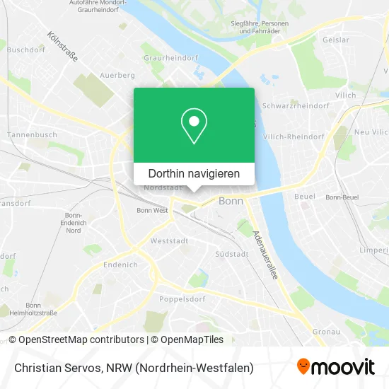 Christian Servos Karte