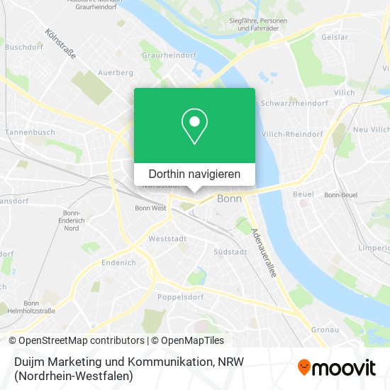 Duijm Marketing und Kommunikation Karte