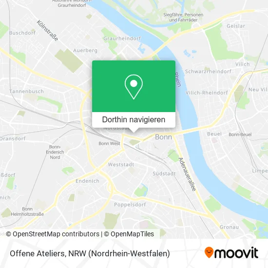 Offene Ateliers Karte