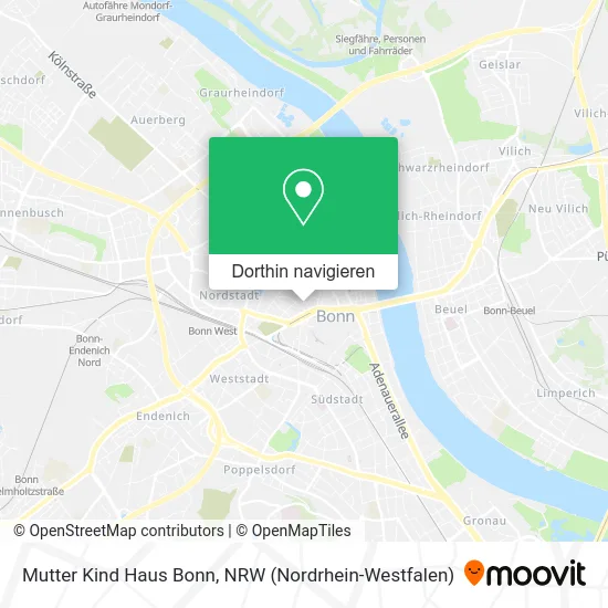 Mutter Kind Haus Bonn Karte