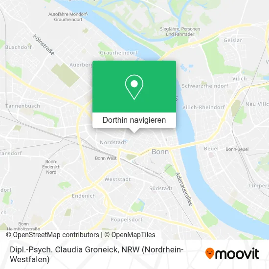 Dipl.-Psych. Claudia Groneick Karte