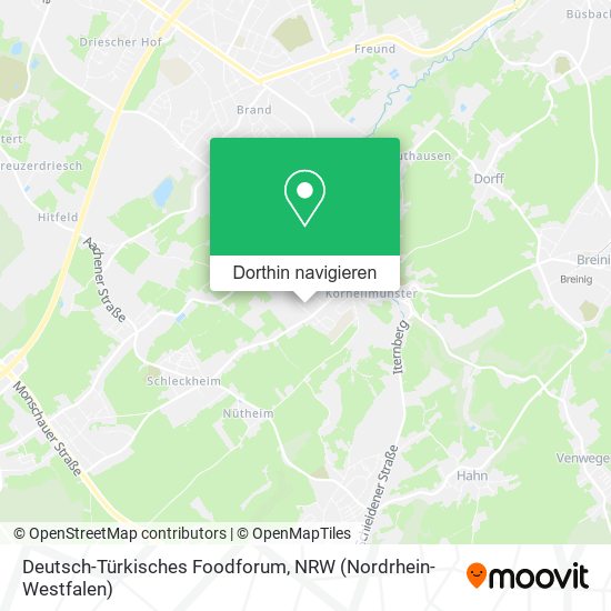Deutsch-Türkisches Foodforum Karte