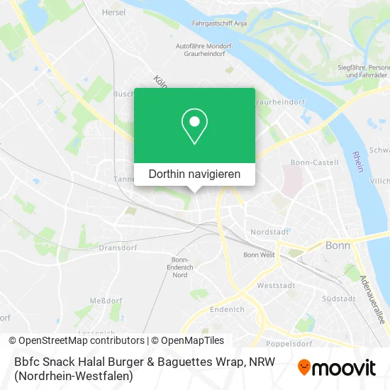 Bbfc Snack Halal Burger & Baguettes Wrap Karte