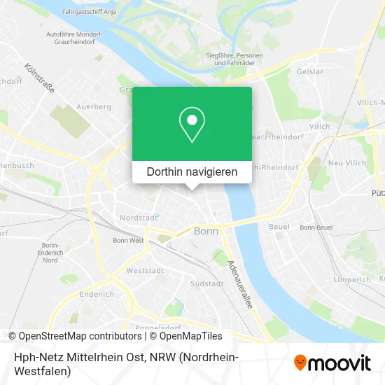 Hph-Netz Mittelrhein Ost Karte