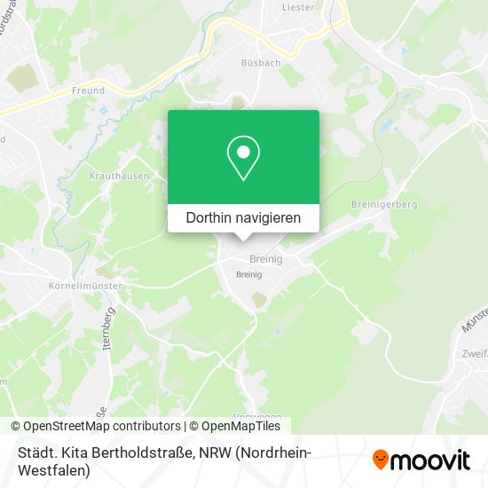Städt. Kita Bertholdstraße Karte