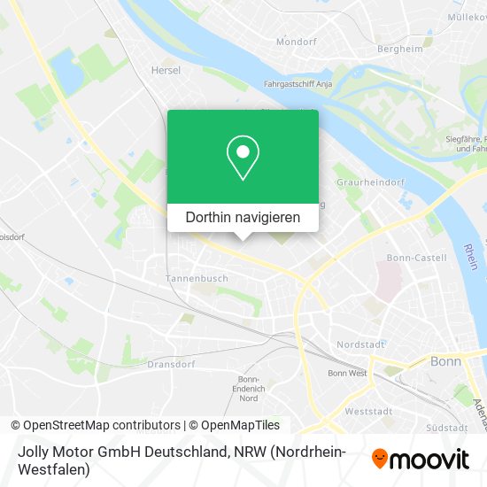 Jolly Motor GmbH Deutschland Karte