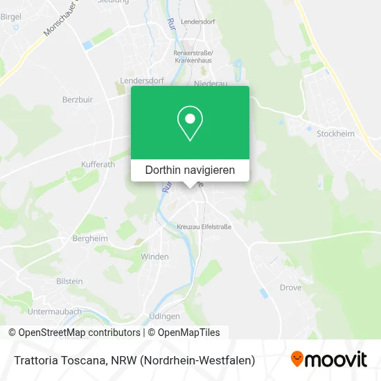 Trattoria Toscana Karte