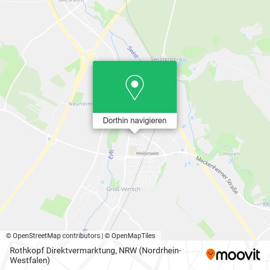 Rothkopf Direktvermarktung Karte