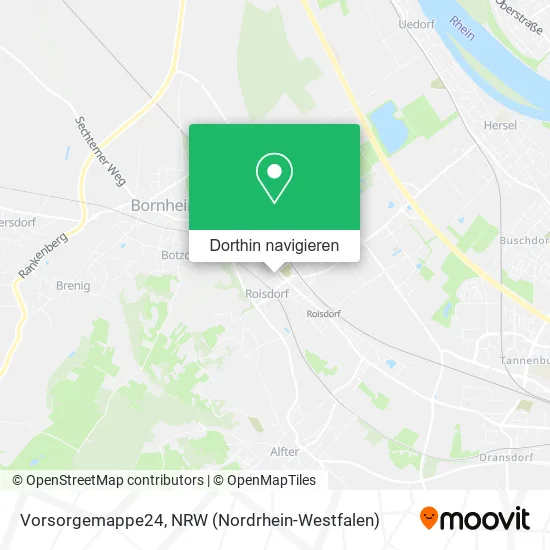 Vorsorgemappe24 Karte