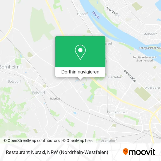 Restaurant Nuraxi Karte