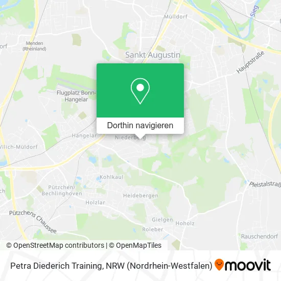 Petra Diederich Training Karte