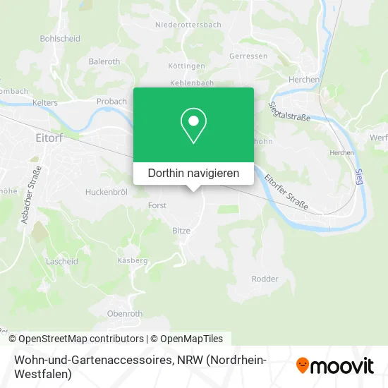 Wohn-und-Gartenaccessoires Karte