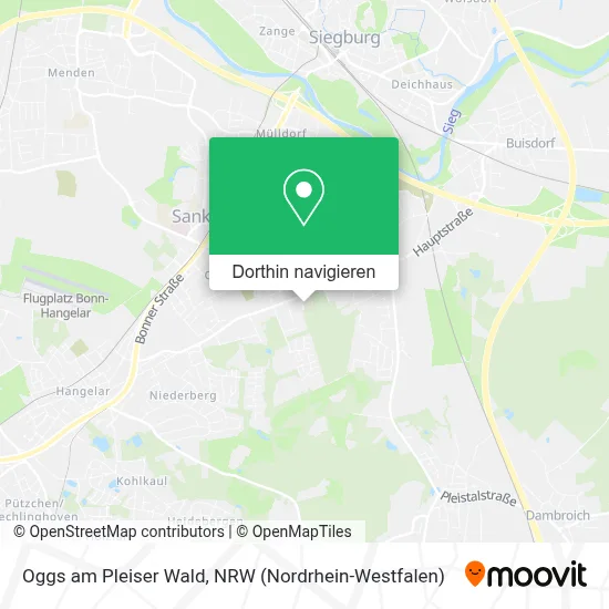 Oggs am Pleiser Wald Karte