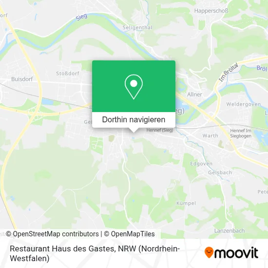 Restaurant Haus des Gastes Karte